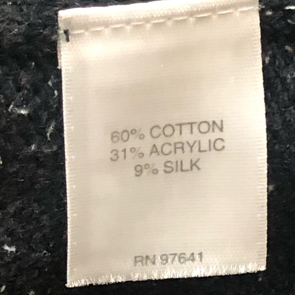 J.Jill Cotton Silk Side Tie Detail Sweater Woman’s Medium Petite - Picture 8 of 14